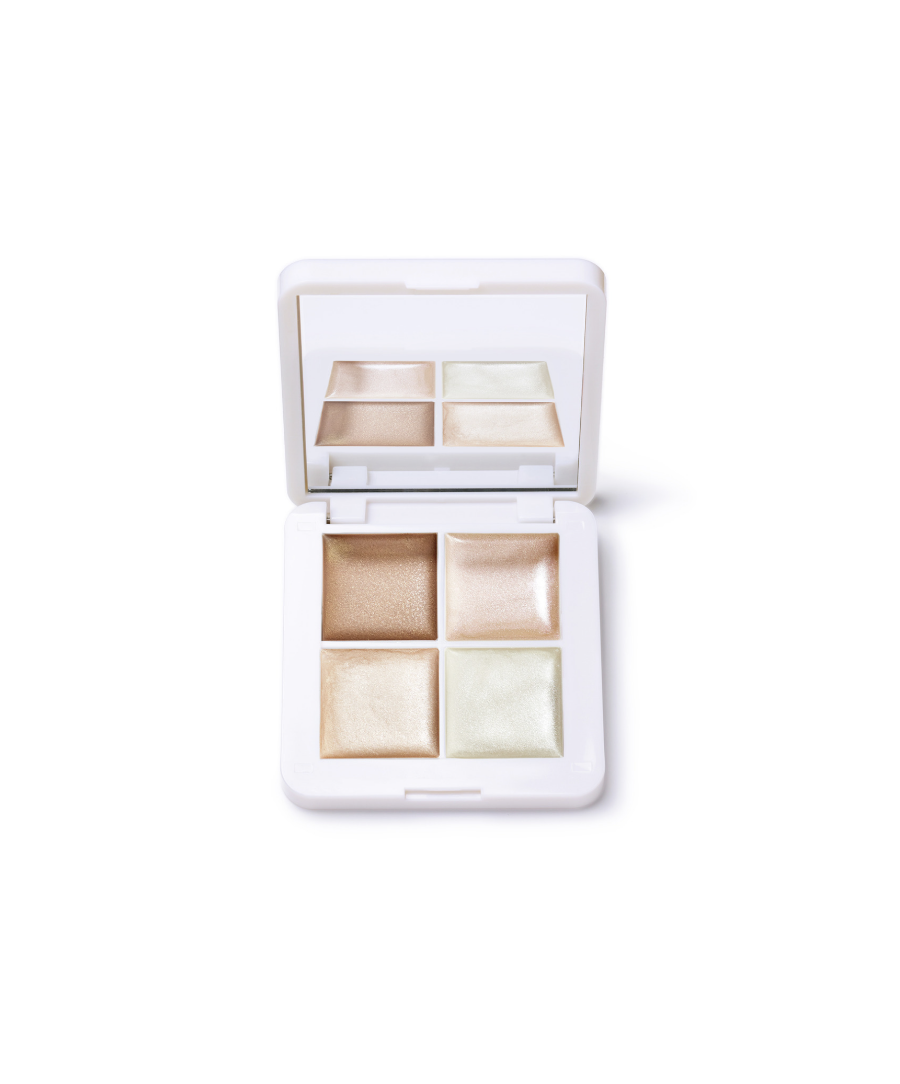 Living Luminizer Glow Quad Mini - Polished Daily Care