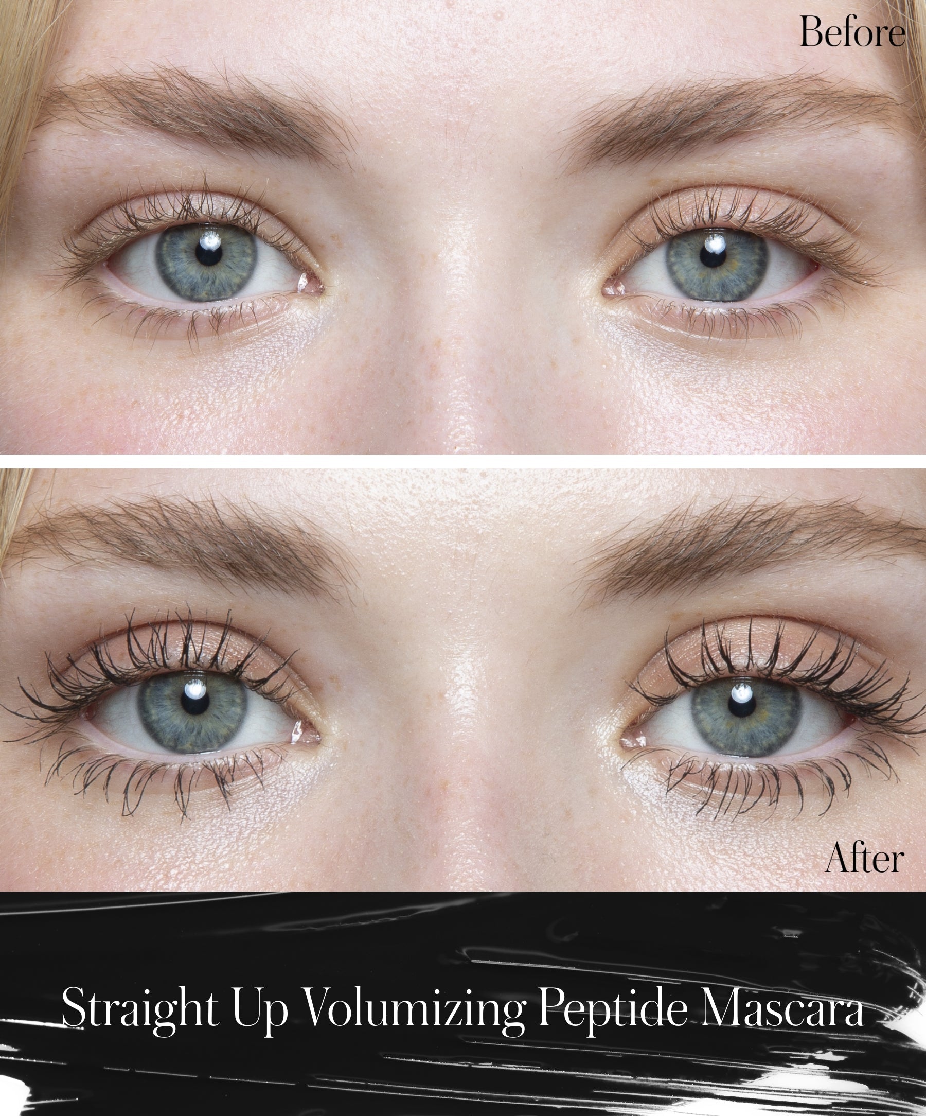 Straight Up™ Volumizing Peptide Mascara - Polished Daily Care